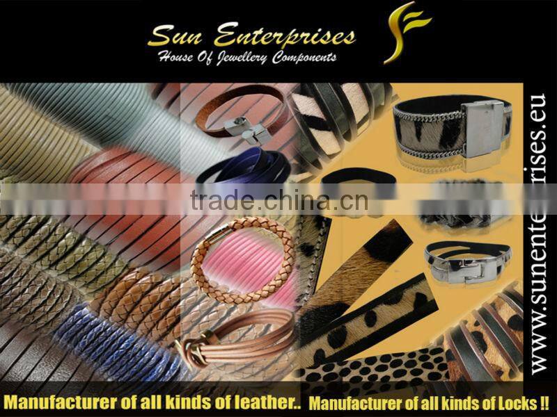 Nappa Leather Cords - Breed Style - Green- 2.5mm