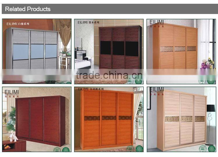 Fashion new design wooden clothes wardrobe for sale