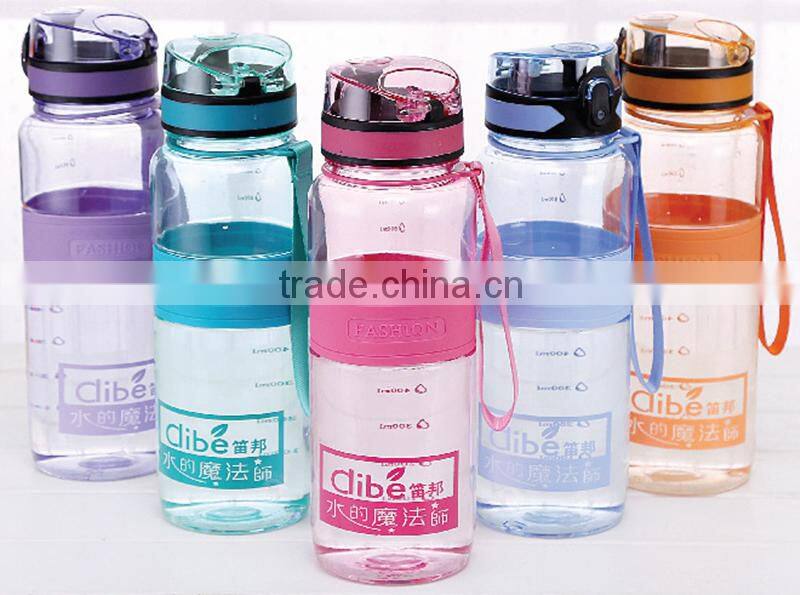 Large capacity sports water bottle plastic 1 liter drinking bottle
