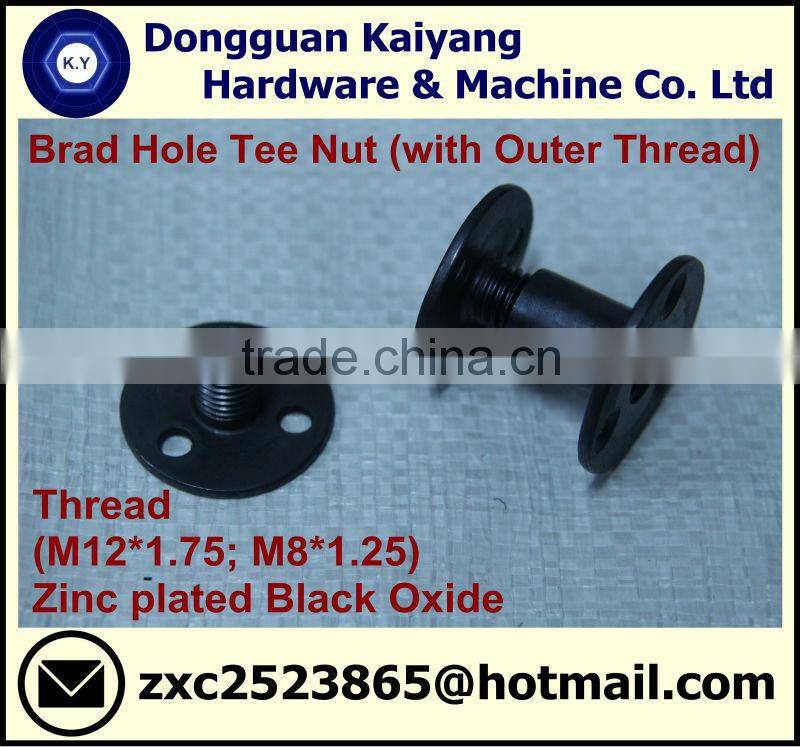 M6 Wood Insert Nut/ Insert Nut with flange