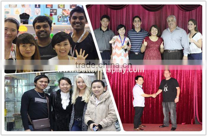 custom acrylic Benz plastic hand carved mirror frames for Benz