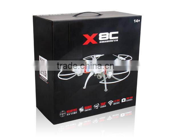 2016 Newest Syma X8C Venture New Package 4 Channel 2.4G RC Quadcopter with HD Camera 6 Axis 3D Flip Fly UFO