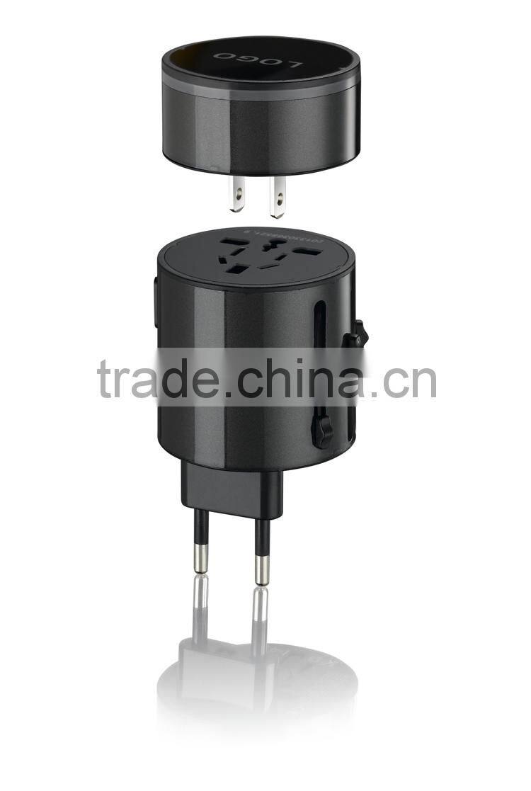 2014 the latest version of a variety of color optional european adaptable plug Italy adapter plug UK TO EU adaptor