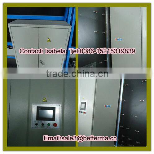 Insulation glass machinery / Vertical Insulating Glass Automatic Flat Press Produce Line / Double Glass Process Line (LB1800P)