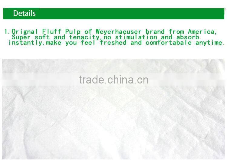 Incontinence pads for old people