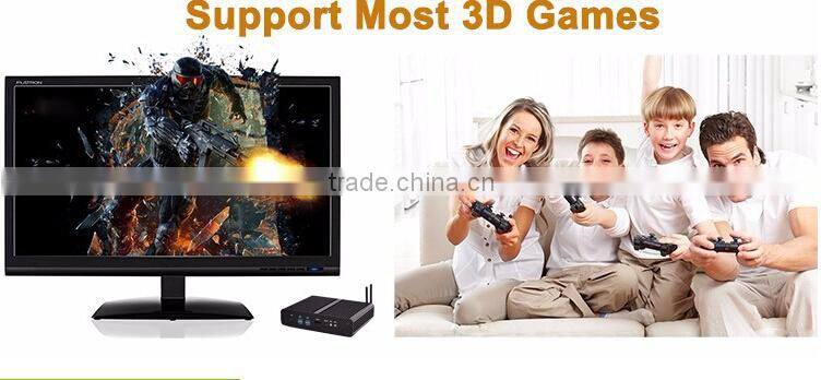 Intel NUC Fanless Computer Core i7 Win 8 intel atom gaming mini pc