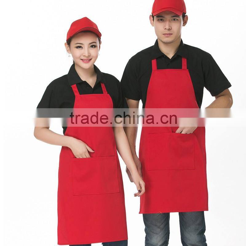 Latest Restaurant Hotel french Bib adjustable Chef Apron uniform