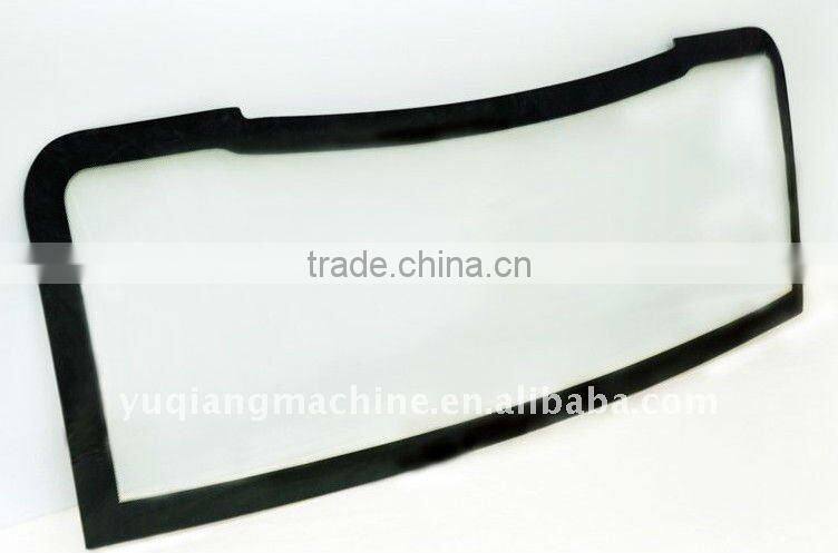 Supply Kato HD 820 excavator Curved tempered Glass windshield