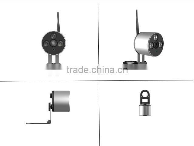 Wireless Mini Ip Camera Kit With 4ch NVR