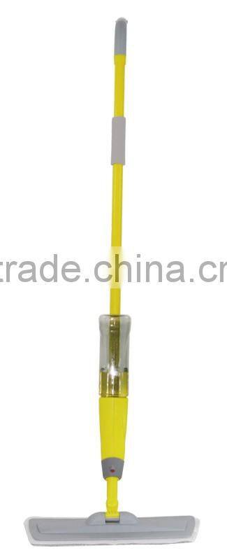 Microfiber Spray mop with removable plastic spraying pole