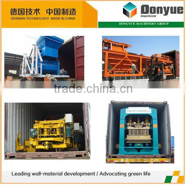 home building material machinery paver block machine with hydraulic pressure
