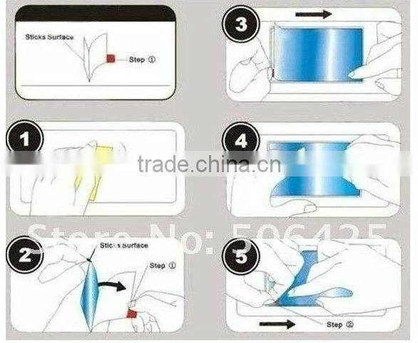 Low Price Anti-shock&explosion-proof screen protector guard for iphone 5 mobile phone
