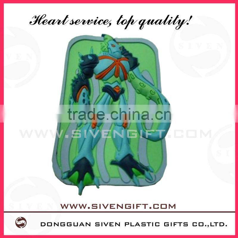 beautiful 3d soft pvc cute fridge magnets