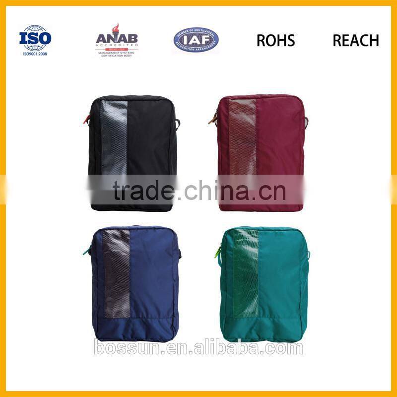 Polyester Shoes bag with PVC for traveling