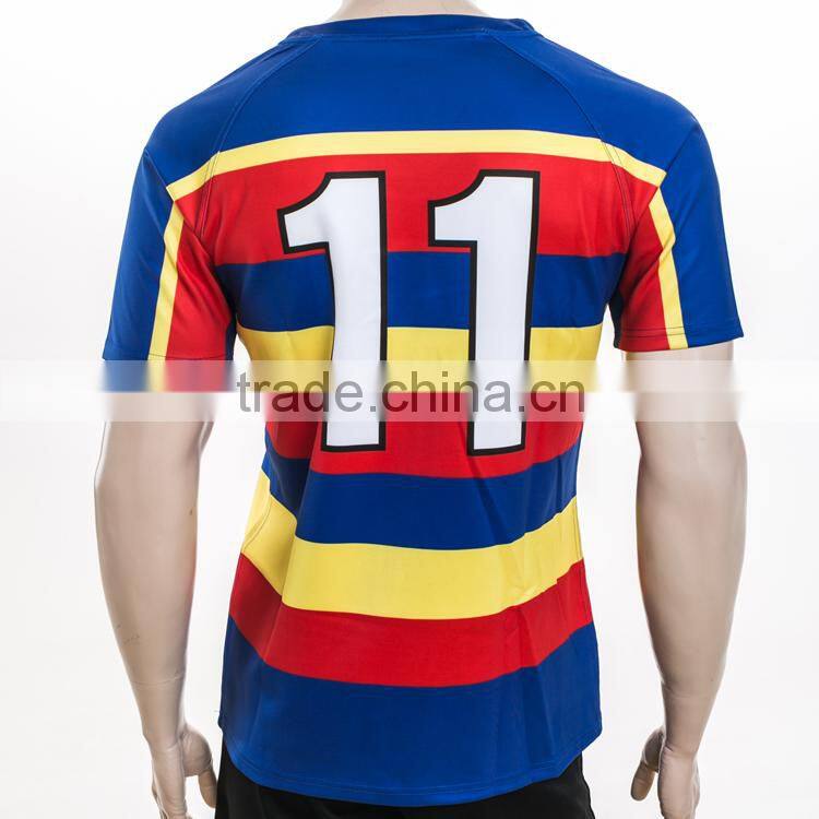 OEM Sublimation Top Quality Rugby Polo T Shirts /Rugby Jersey /Rugby Clothing