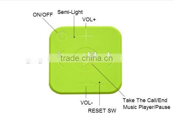 2015 new hot products, high quality special feature mini Bluetooth Card speaker with patent for TV PC mp3 cellphone
