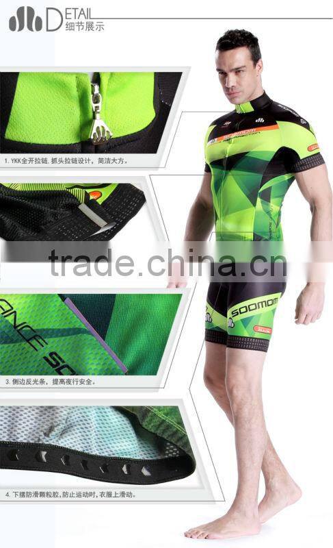 SOBIKE SOOMOM Men's Cycling Wear Sets OEM Sublimated Cycling jerseys and shorts sets no min Ciclismo cycling jersey short sets