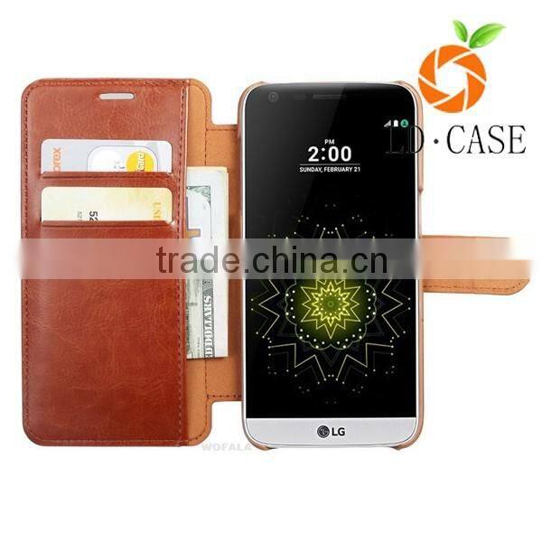 Flip Leather wallet Case For LG G5 Phone Case Cover