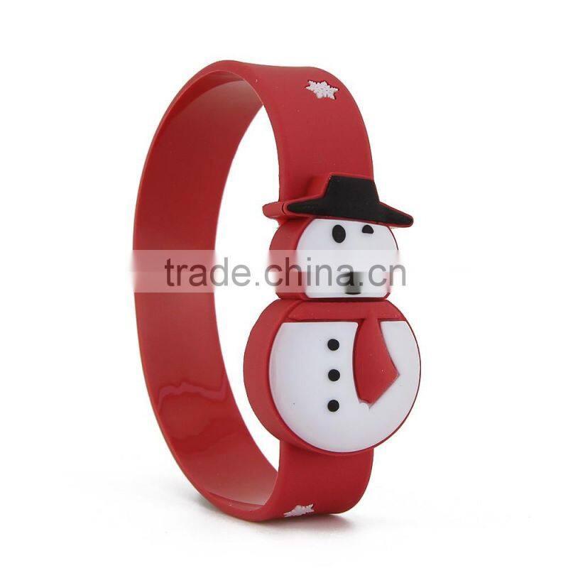 64GB Silicone Cartoon bracelet USB 2.0 Flash Drive Universal U Disk New