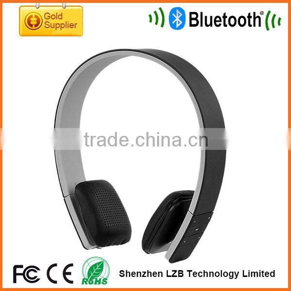 Hot selling bluetooth leather headset wireless for smartphone