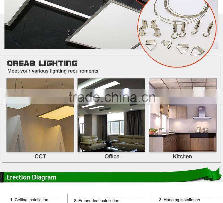 Hotel cool white brightness colour change led panel light