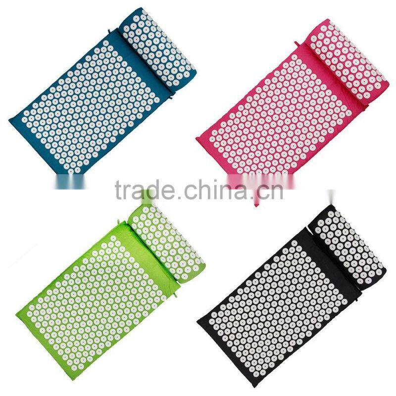 100% cotton fabric acupressure pillow