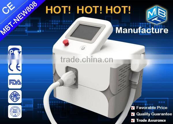 810nm diode laser professional hair removal machine / portable beauty machine for home use