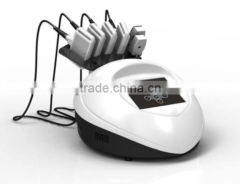 Top quality 4 big and 2 small pads affordable portable laser