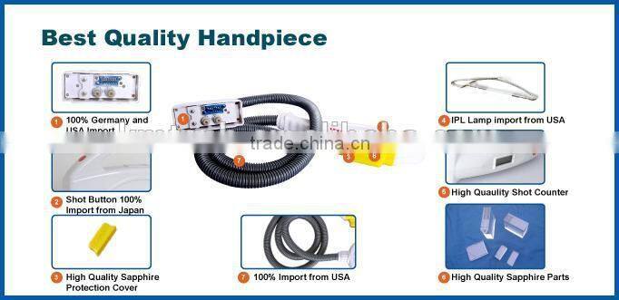 ipl accessories for hande/lamp/filter/power supply/screen
