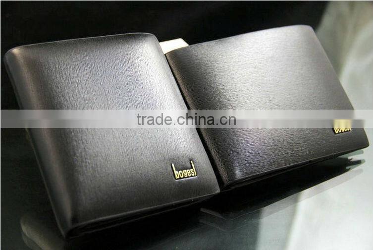 Made in India Fashion Short Design Men's Wallets Cowhide Leather Wallet For Men