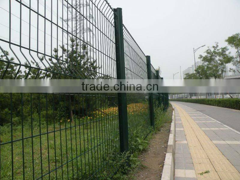 Railway side fence