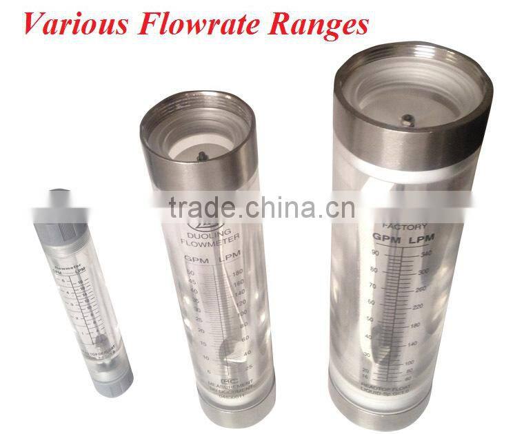 Top Quality Chemical resistant flow meter sensor 4-20ma with 1000LPM and plastic injection molding