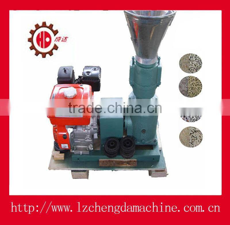 smallest family use flat die animal feed pellet machine