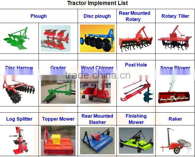 China Agricultural Machinery Cheap 4WD Farm Tractor For Sale