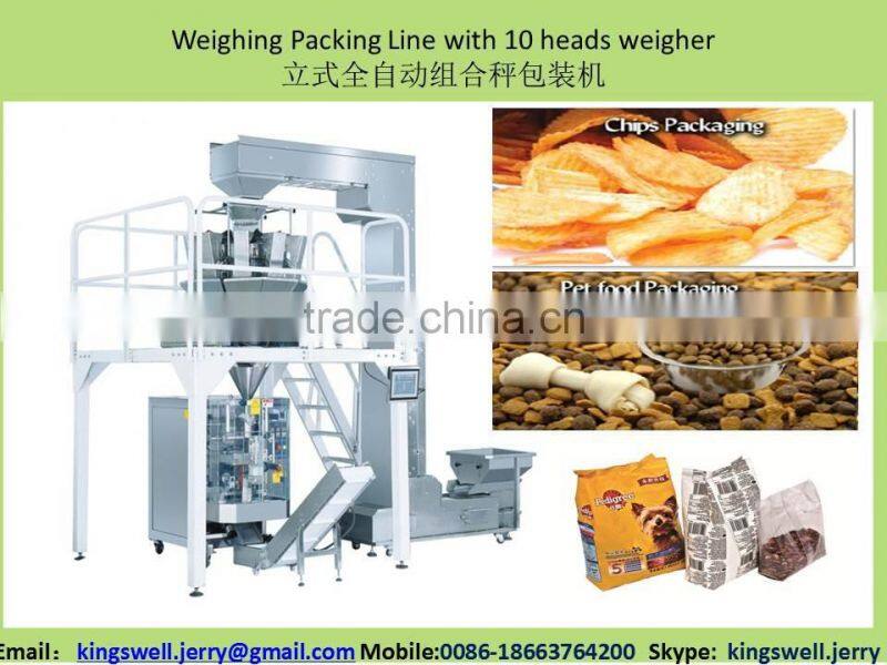10 multi-heads combination weigher