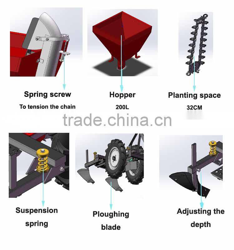 1 row Hot sale Potato Planter with cheap price