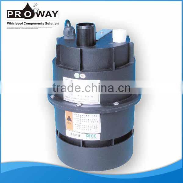 Bathtub Drainer With Small Zn alloy Plug, Brass Chromed Knob And Steam Limber Hole Handsfree Brass Pop Up Bath Drainer