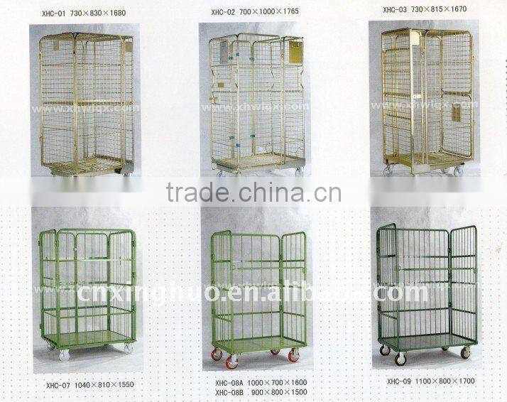 mobile storage shelving cart