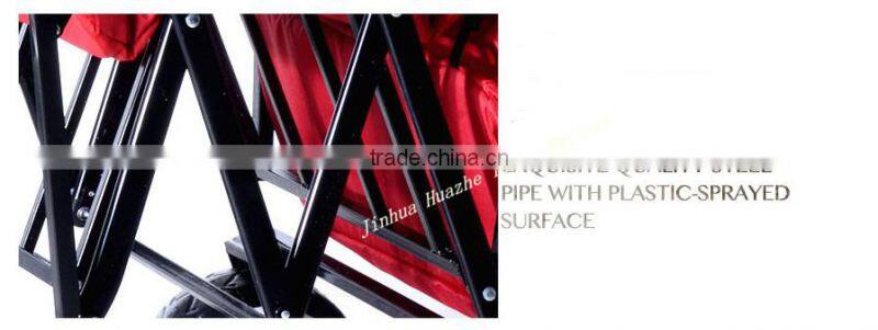 camping foldable pull cart lovely baby trolley