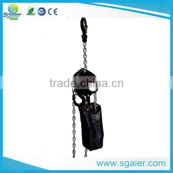 1T/25M stage truss electric chain hoist /lifting truss system for sale