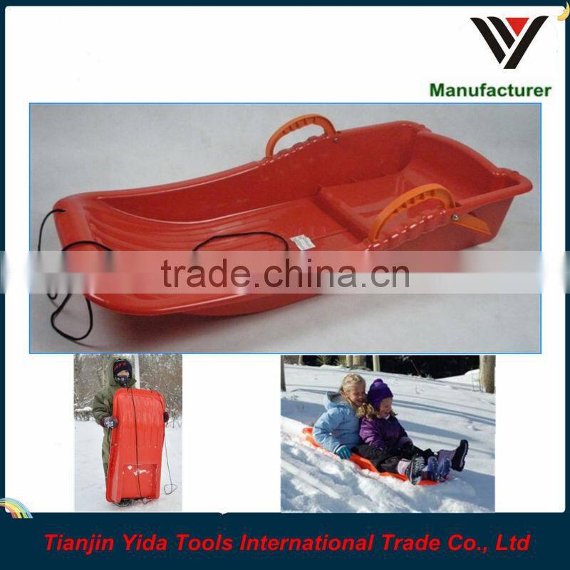 Plastic snow sledge