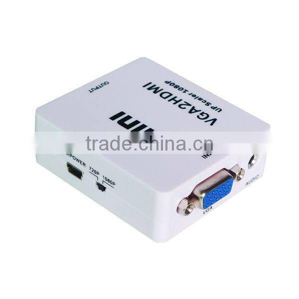 Mini VGA to HDMI Up Scaler 1080P Converter