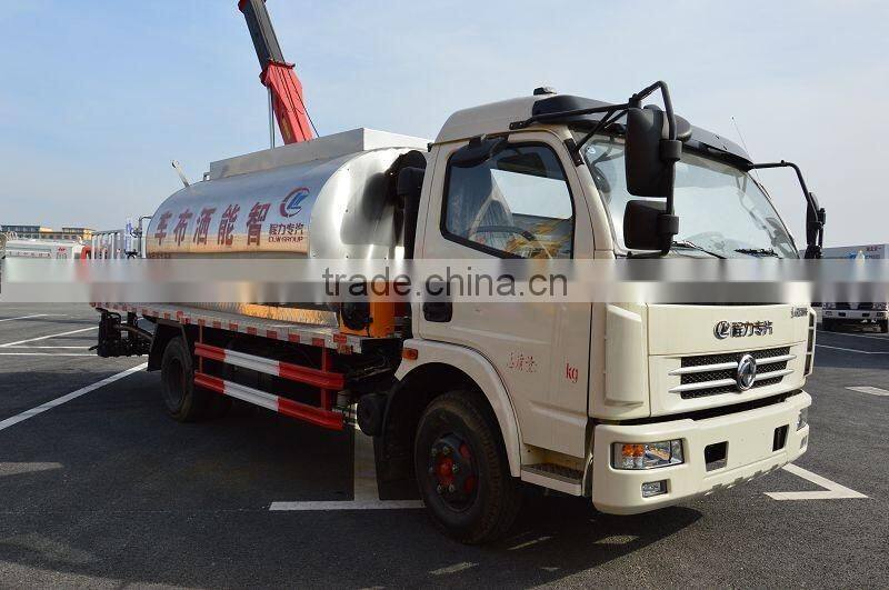 DFAC new condition 6ton asphalt transit and spreading truck for sale