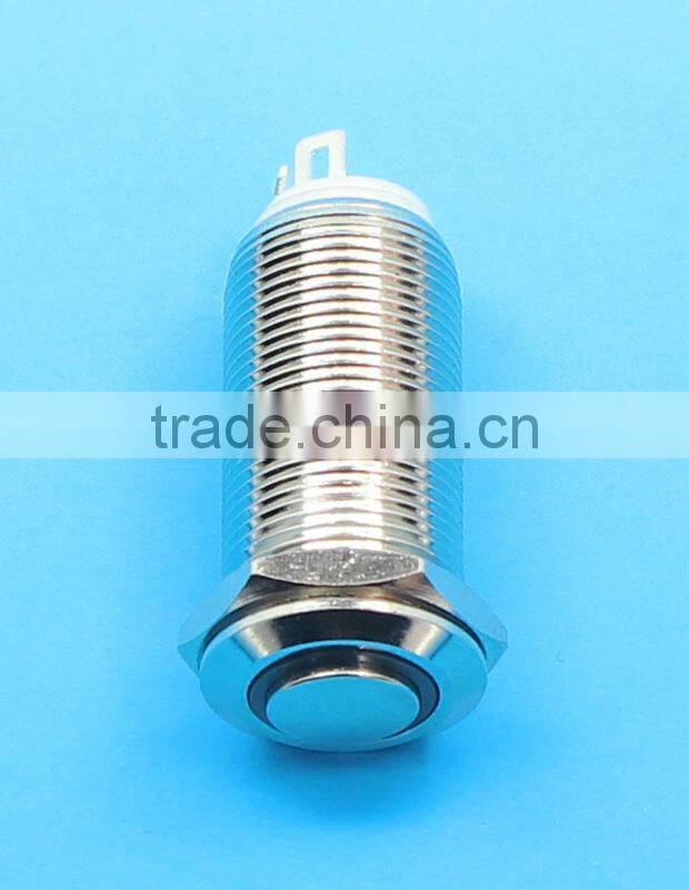 12mm illuminated push button switch