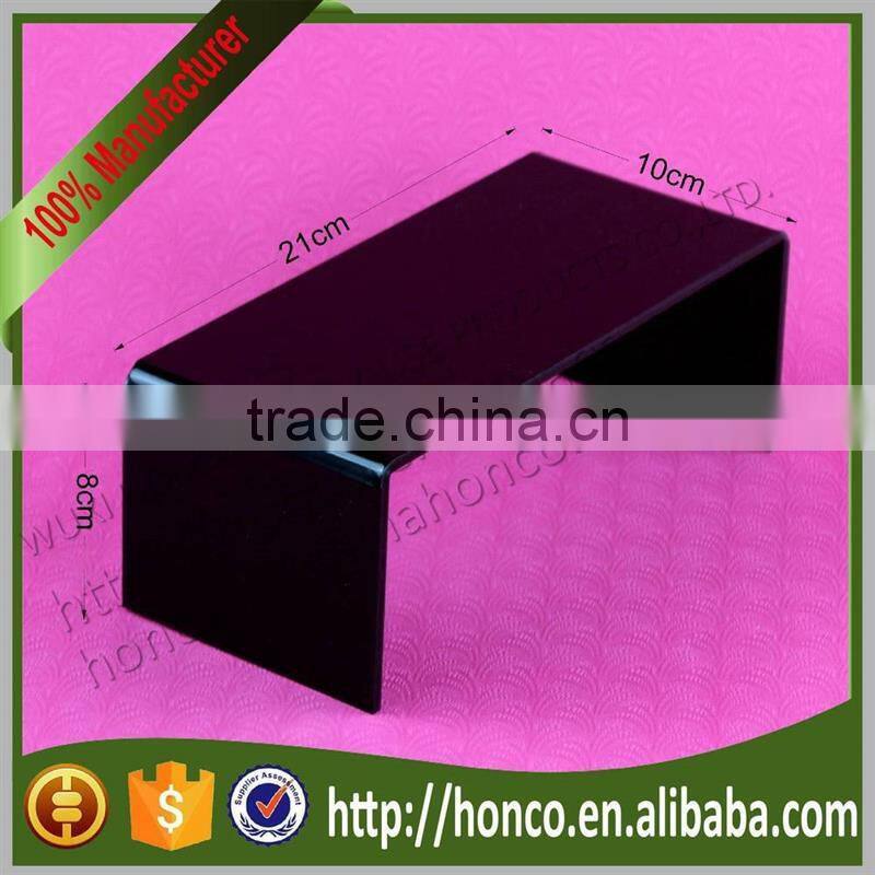 Top Quality Black Colour Acrylic Jewelry Display Necklace Platform Rack