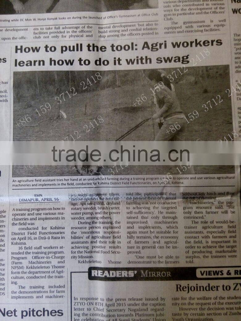 Factory hand corn seeder machine