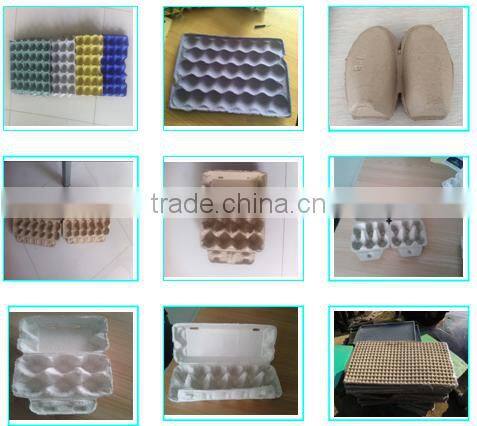 Pulp color egg trays/ paper open egg trays for sale
