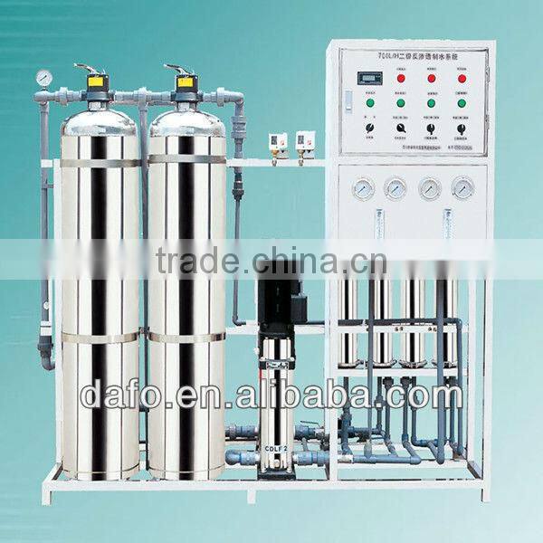 Mineral water plant