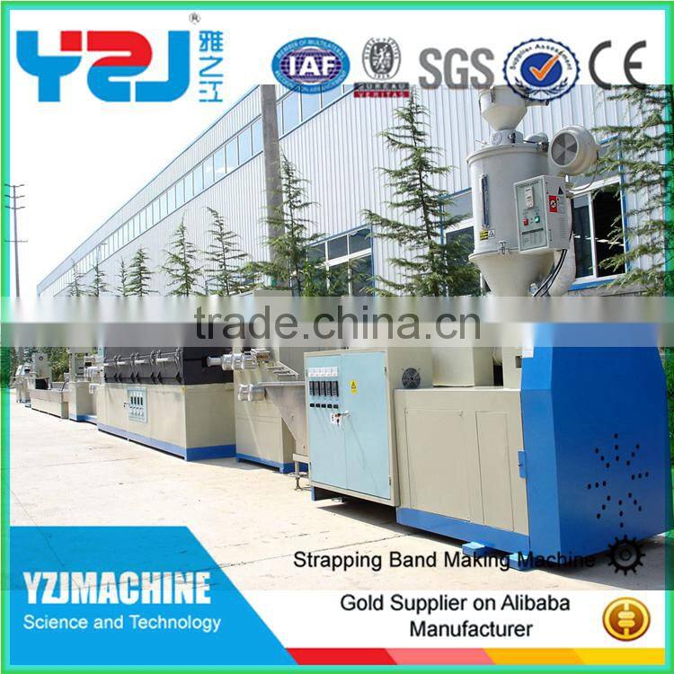 China supplier plastic strap extruding machine