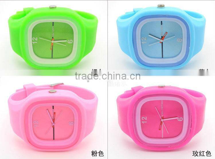 2013 princess leisure sweet watches ladies silicone smart watch no deformation no fade color quartz watch